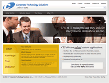 Tablet Screenshot of consult-cts.com
